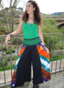 Pantalón artesano multicolor
