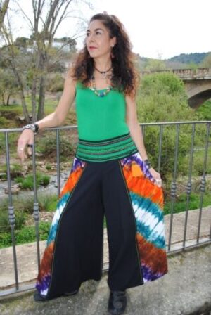 Pantalón artesano multicolor