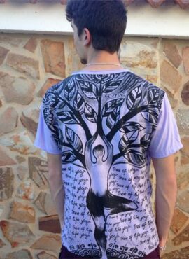Camiseta árbol chakras