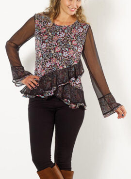 Blusa mousseline