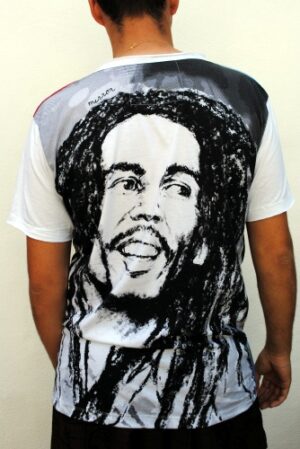 Camiseta Bob Marley manga corta